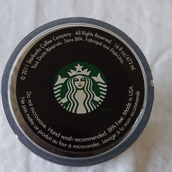 2011 Starbucks 16 OZ Tumbler - Picture 4 of 5